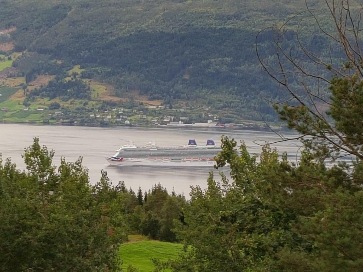 Panorama View Along The Fjord In Stryn * Blakset
